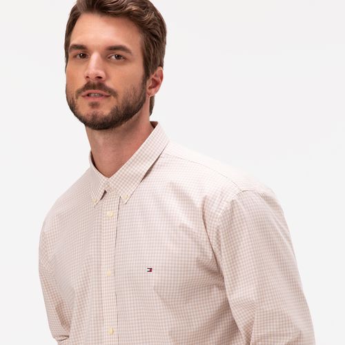 Camisa Xadrez Manga Longa