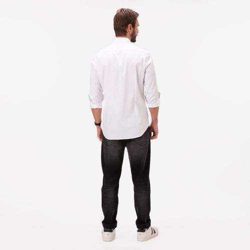 Camisa Listrada Slim Fit