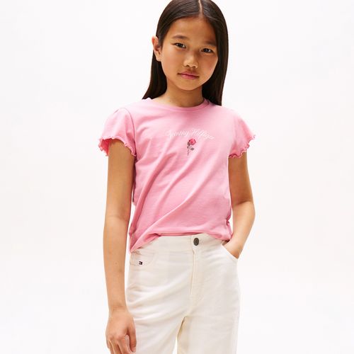 Camiseta Rose Infantil Tommy Hilfiger