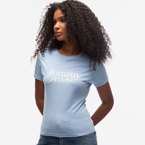 Camiseta Logo Contrastante Tommy Jeans