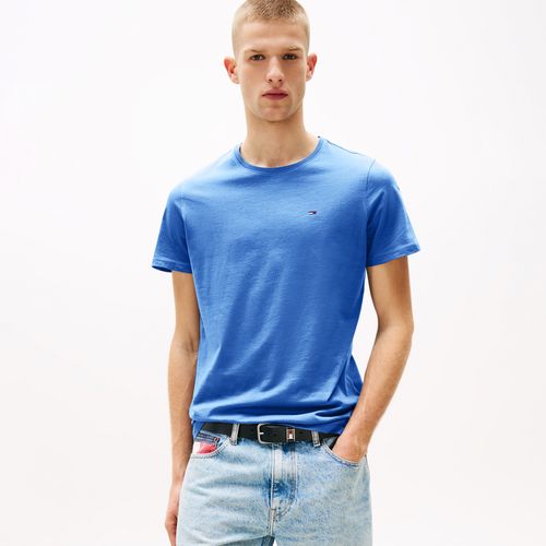 Camiseta Clássica Gola C Tommy Jeans