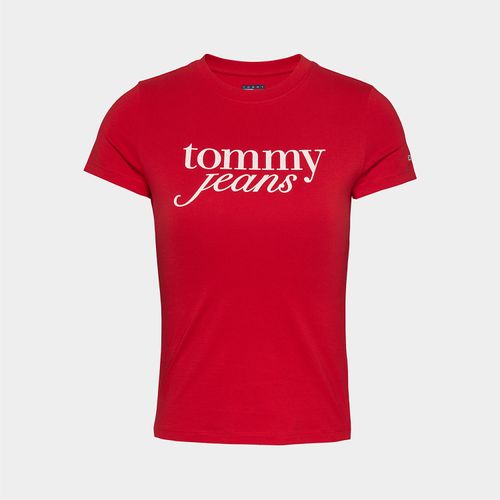 Camiseta Logo Contrastante Tommy Jeans