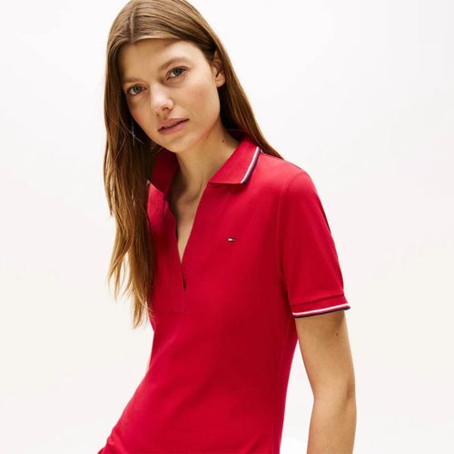 Vestido Polo Tipped Gola V