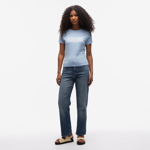 Camiseta Logo Contrastante Tommy Jeans