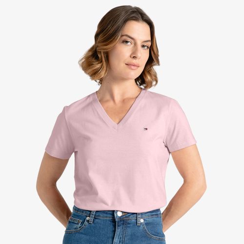 Camiseta Clássica Gola V