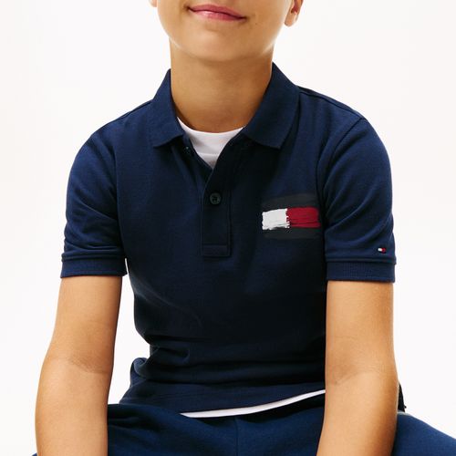 Polo Bandeira Infantil Tommy Hilfiger