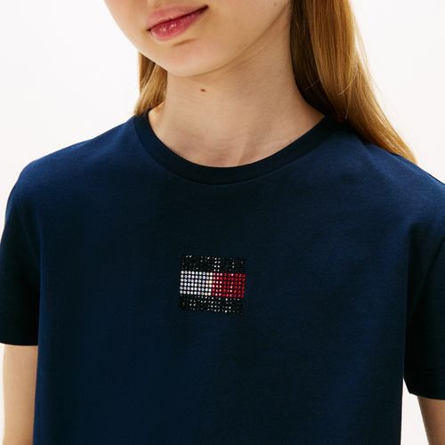 Camiseta Bandeira Infantil Tommy Hilfiger