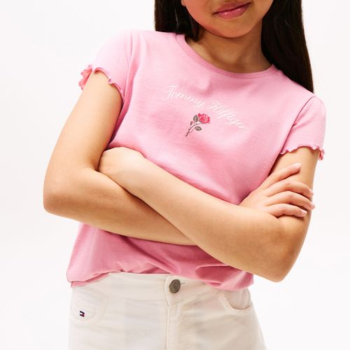 Camiseta Rose Infantil Tommy Hilfiger