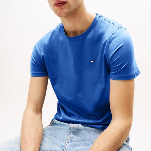 Camiseta Clássica Gola C Tommy Jeans