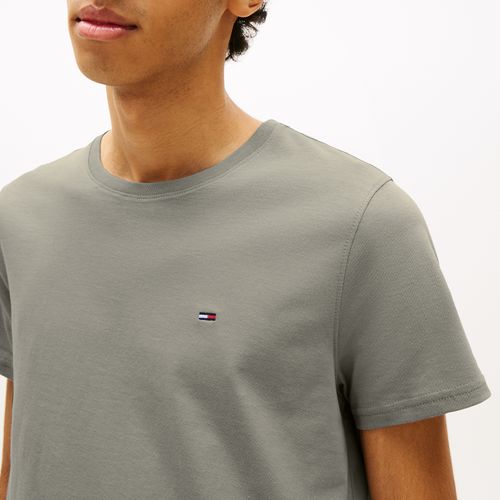 Camiseta Clássica Gola C Tommy Jeans