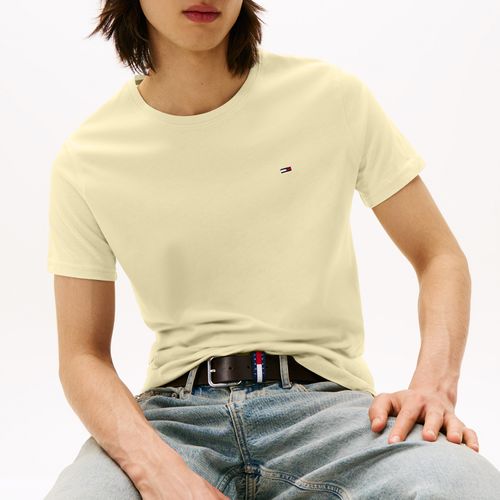 Camiseta Clássica Gola C Tommy Jeans