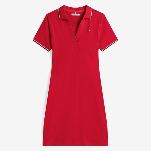 Vestido Polo Tipped Gola V