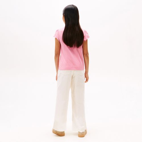 Camiseta Rose Infantil Tommy Hilfiger