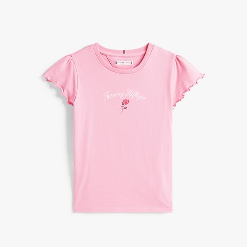 Camiseta Rose Infantil Tommy Hilfiger