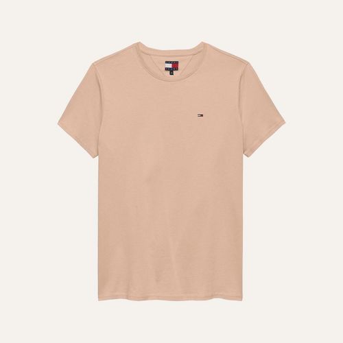 Camiseta Clássica Gola C Tommy Jeans