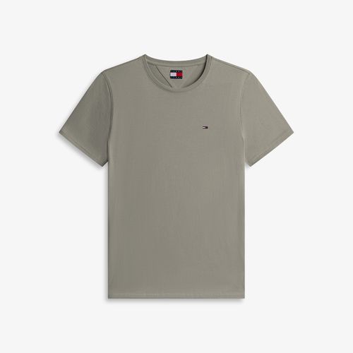 Camiseta Clássica Gola C Tommy Jeans