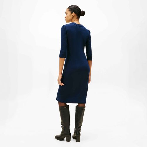 Vestido Ribana Manga Puff