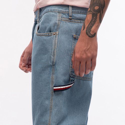 Calça Jeans Reta