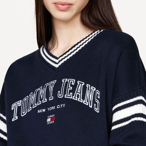 Suéter Cropped Varsity Tommy Jeans