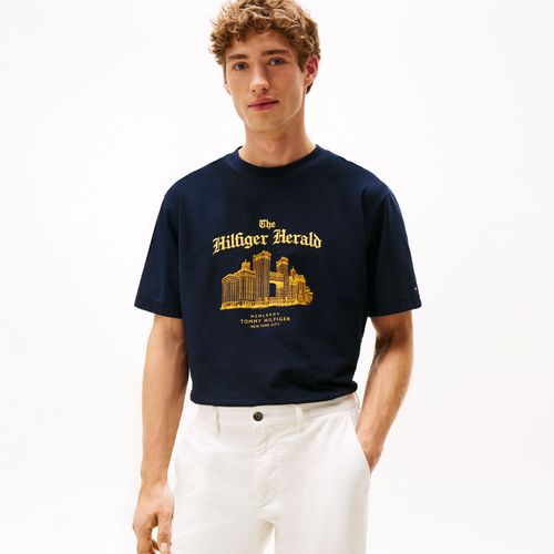 Camiseta Hilfiger Herald Bordado