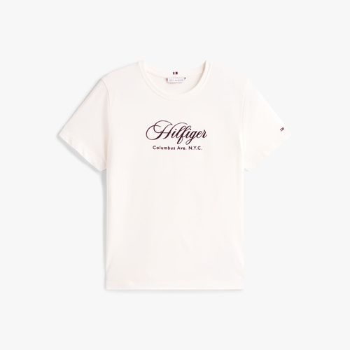 Camiseta Logo Hilfiger Cursivo