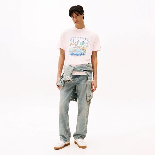 Camiseta Sailing Relaxed Fit Tommy Jeans