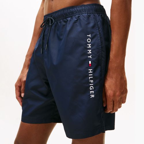 Bermuda De Banho Logo Hilfiger Flag Longa