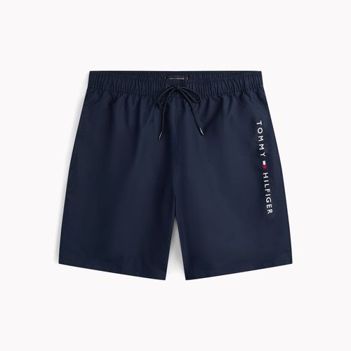 Bermuda De Banho Logo Hilfiger Flag Longa