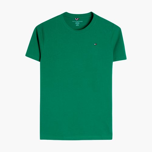 Camiseta Sólida Infantil Tommy Hilfiger