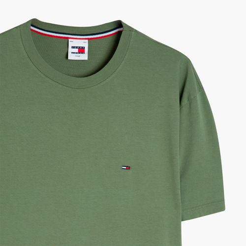 Camiseta Clássica Gola C Tommy Jeans