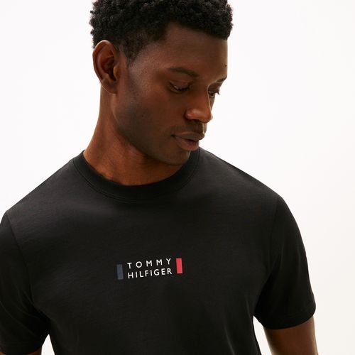 Camiseta Logo Tommy Hilfiger No Peito