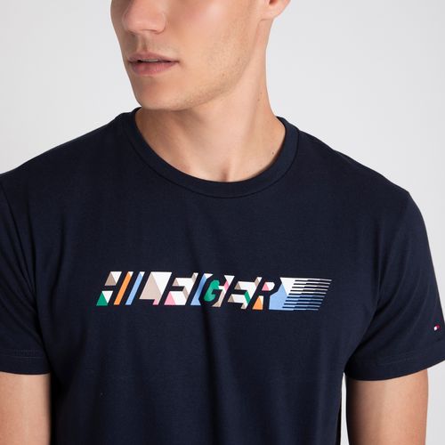 Camiseta Hilfiger Multicolor
