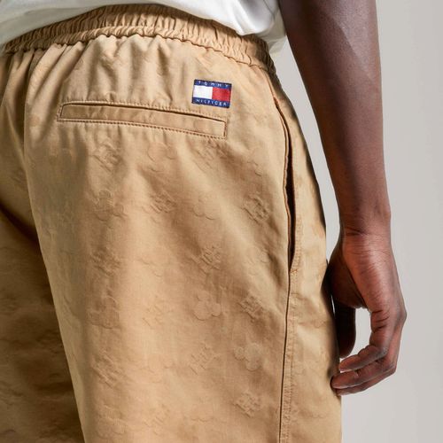 Shorts chino com monograma Disney x Tommy