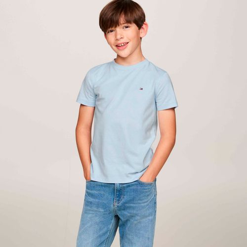 Camiseta Infantil Logo Clássico Tommy Hilfiger