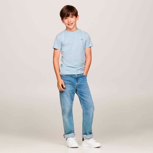 Camiseta Infantil Logo Clássico Tommy Hilfiger