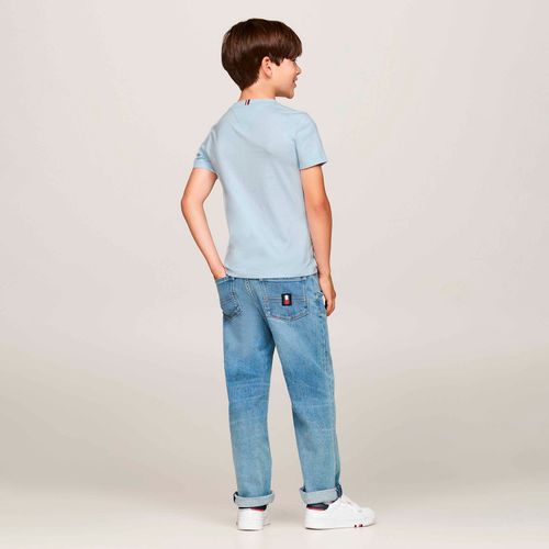 Camiseta Infantil Logo Clássico Tommy Hilfiger