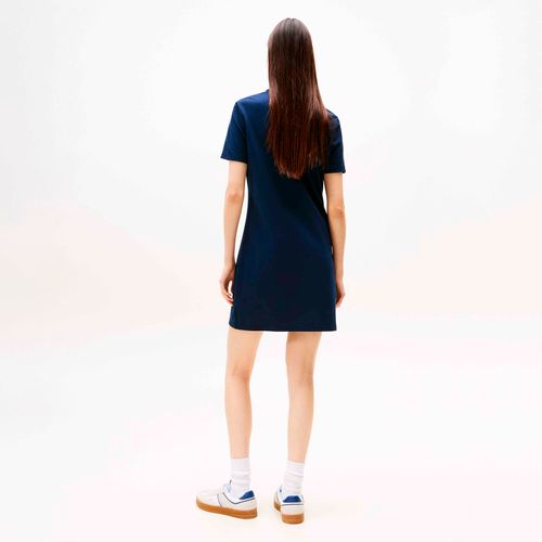 Vestido Curto Polo com Botões