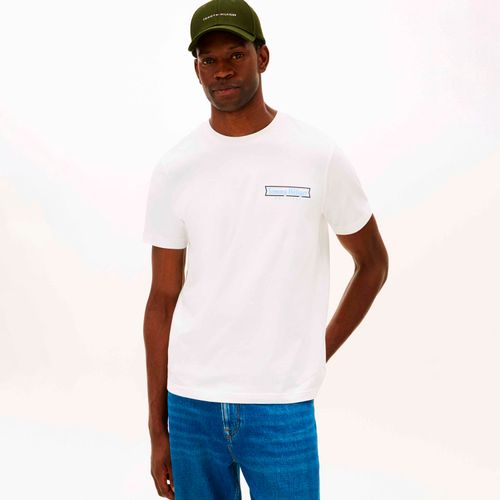 Camiseta de algodão Tommy Hilfiger