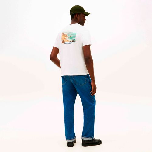 Camiseta de algodão Tommy Hilfiger