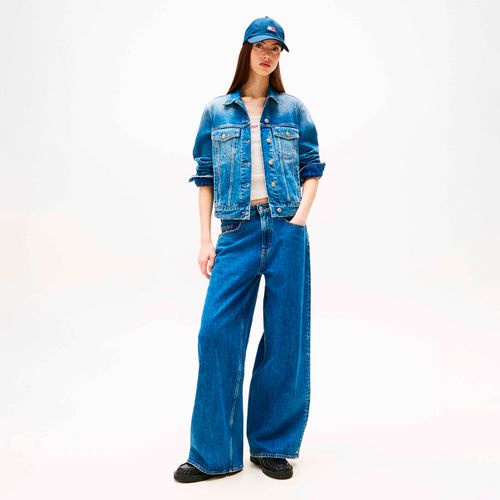 Jaqueta Jeans com logo nas costas Tommy Jeans