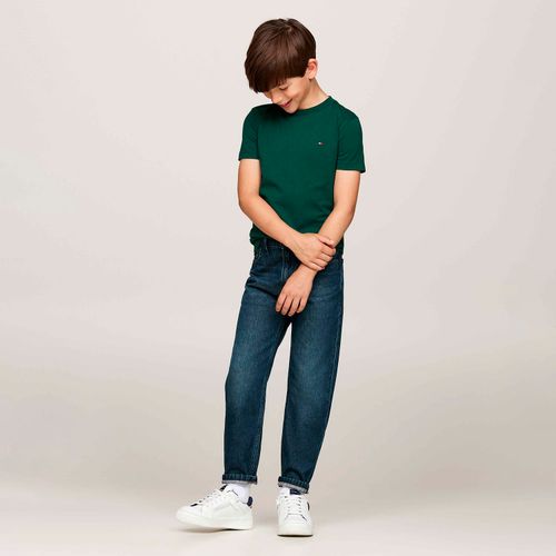 Camiseta Infantil Logo Clássico Tommy Hilfiger