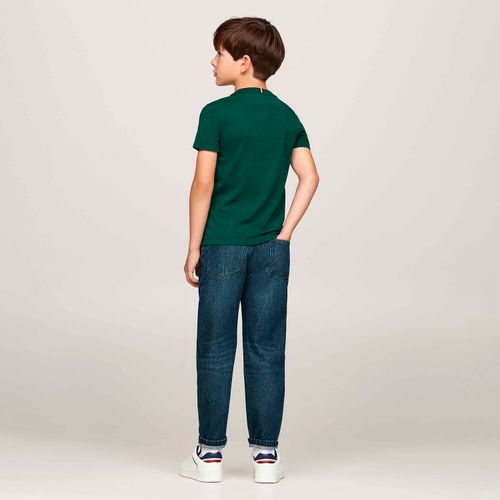 Camiseta Infantil Logo Clássico Tommy Hilfiger