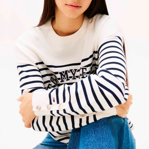 Suéter Listrado Tommy Jeans