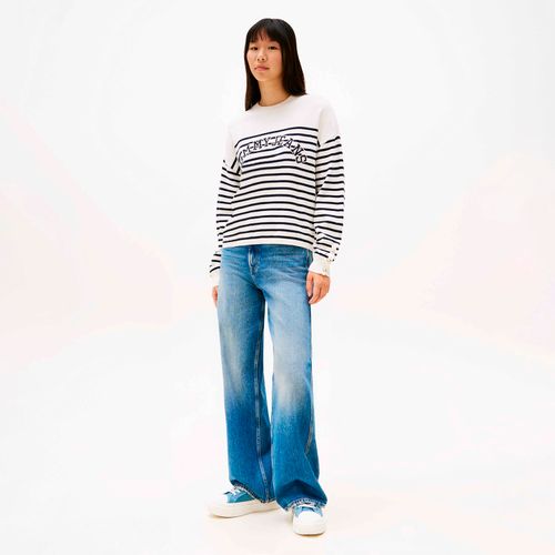 Suéter Listrado Tommy Jeans