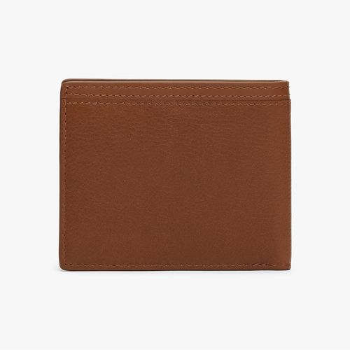 Carteira de Couro com detalhe de Logo