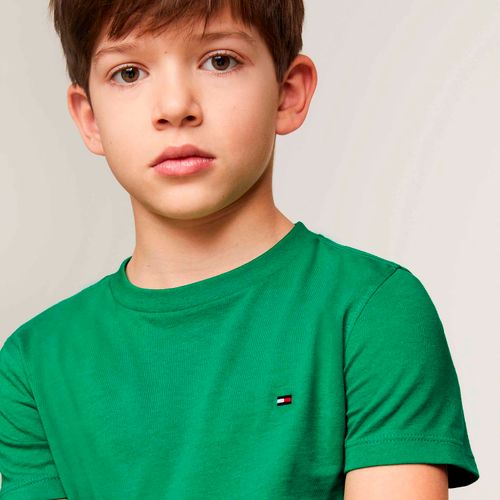 Camiseta Infantil Logo Clássico Tommy Hilfiger
