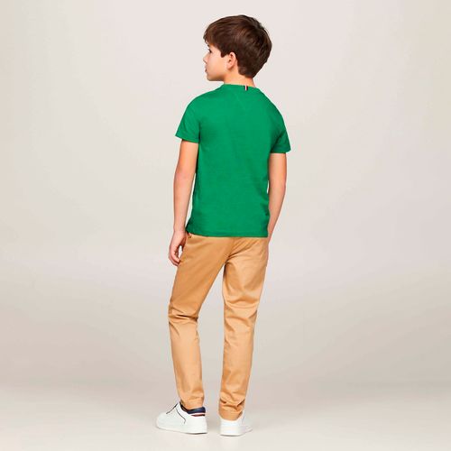Camiseta Infantil Logo Clássico Tommy Hilfiger