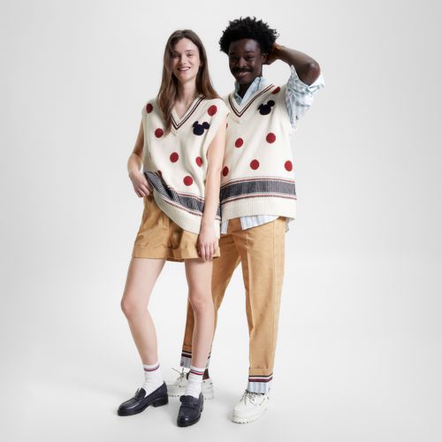 Suéter Colete Bolinhas Tommy Hilfiger X Disney