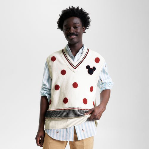 Suéter Colete Bolinhas Tommy Hilfiger X Disney