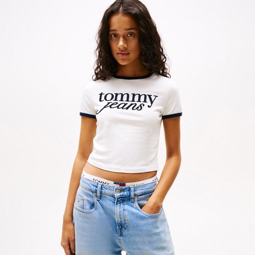 Camiseta Slim com Logo